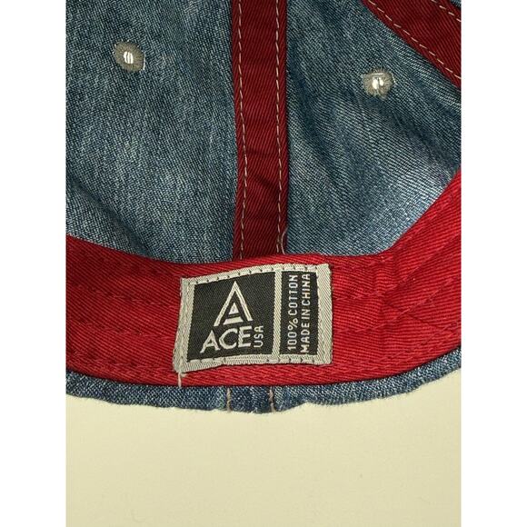 Don't Be A Lady Be A Legend Denim Adjustable Hat NWT - Picture 6 of 6